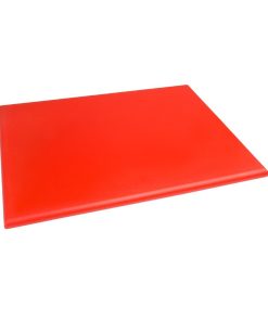 Hygiplas Extra Thick High Density Red Chopping Board Large (J047)