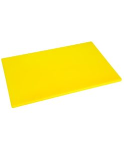 Hygiplas Low Density Yellow Chopping Board Standard (J254)