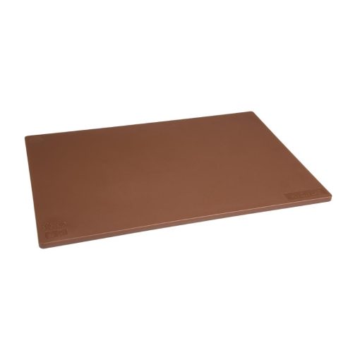 Hygiplas Low Density Brown Chopping Board Standard (J256)