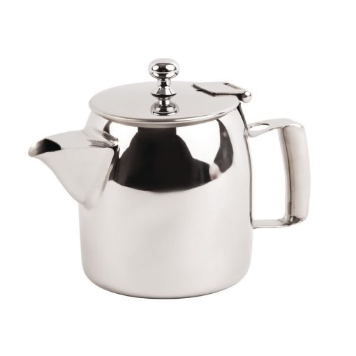 Olympia Cosmos Stainless Steel Teapot 340ml (J321)