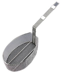 Vogue Oval Frying Basket 11.8 x 5.75 x 5.9" (J678)