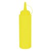 Vogue Yellow Squeeze Sauce Bottle 8oz (K056)