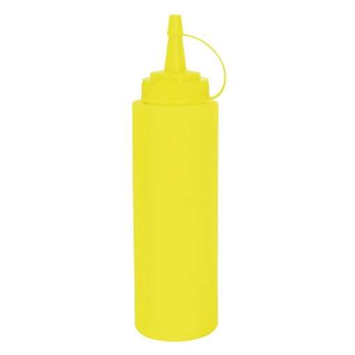 Vogue Yellow Squeeze Sauce Bottle 8oz (K056)