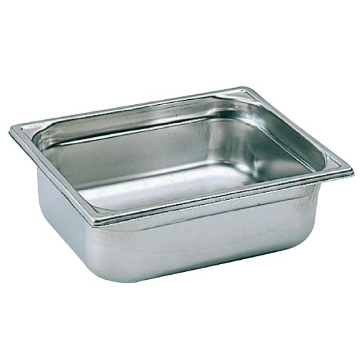 Bourgeat Stainless Steel 1/2 Gastronorm Pan 100mm (K059)