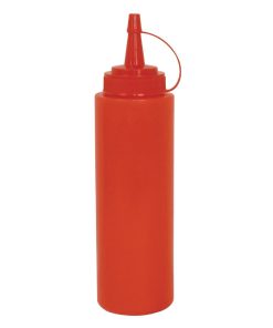 Vogue Red Squeeze Sauce Bottle 12oz (K093)