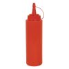 Vogue Red Squeeze Sauce Bottle 24oz (K157)