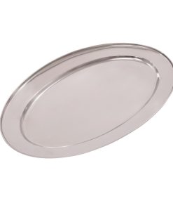 Olympia Stainless Steel Oval Service Tray 550mm (K368)