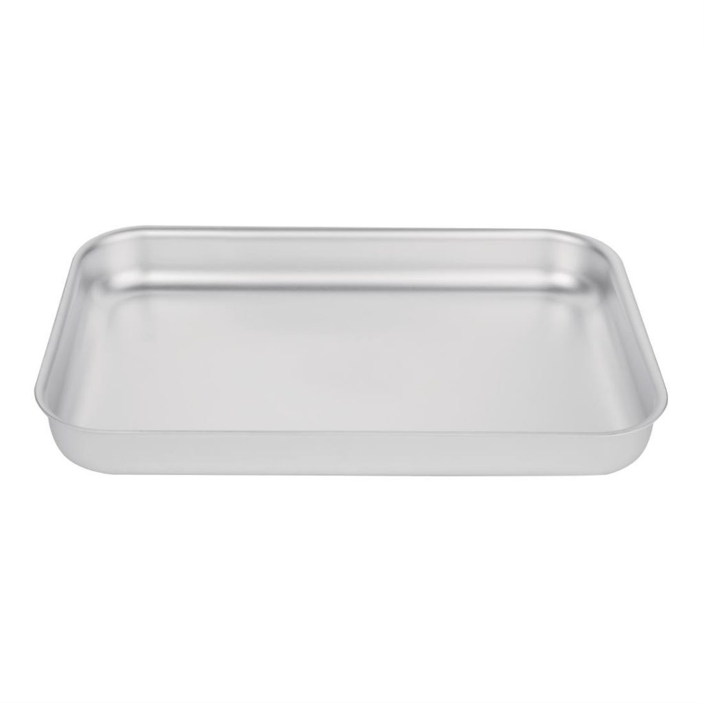 Vogue Aluminium Bakewell Pan 320mm (K432) - CaterSpeed