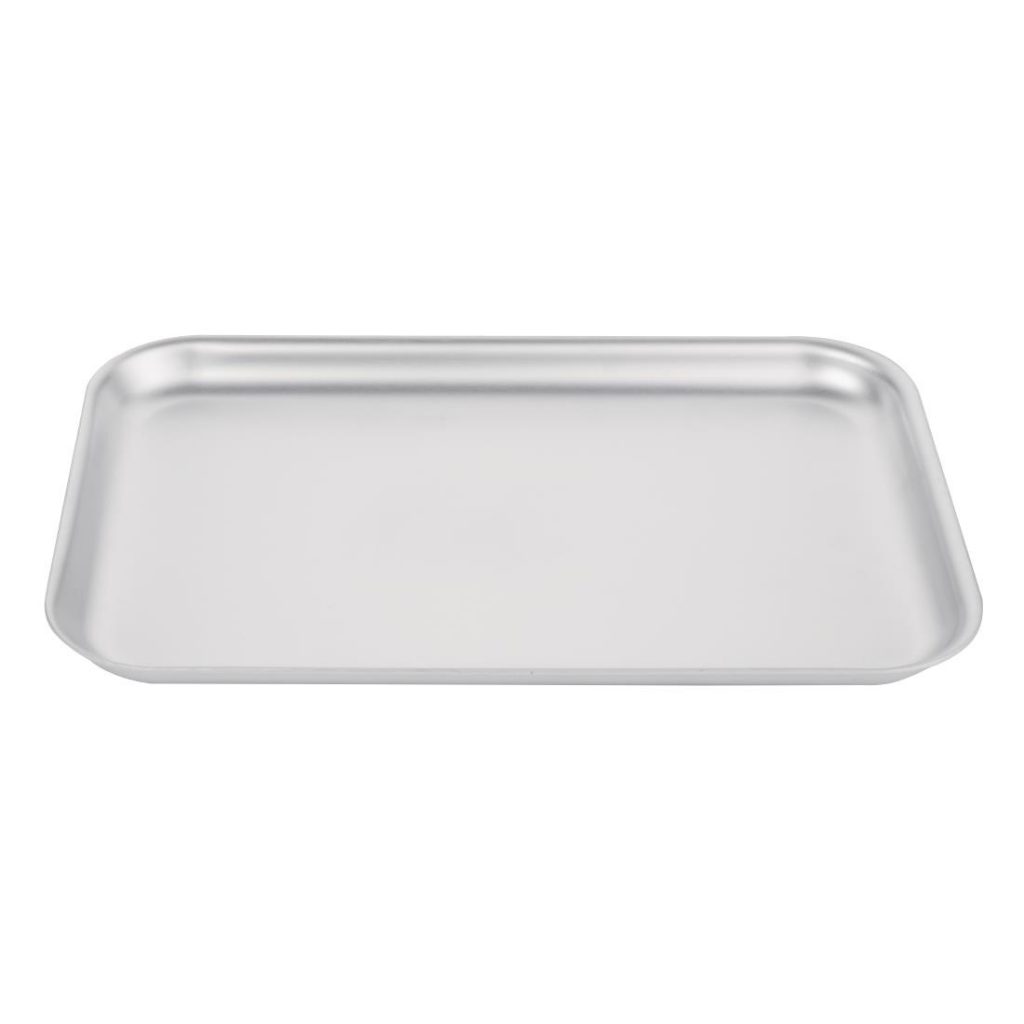 Vogue Aluminium Baking Tray 324 x 222mm (K442) CaterSpeed