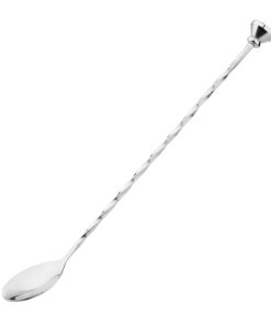 Olympia Twisted Bar Spoon with Disc End (K474)
