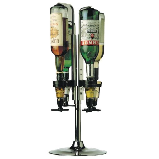 Beaumont Rotary Optic Stand 4 Bottle (K476)