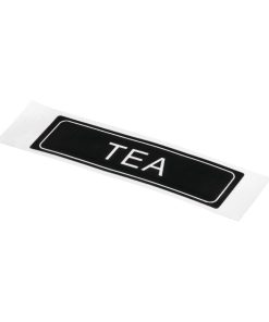 Adhesive Airpot Label - Tea (K702)