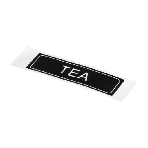 Adhesive Airpot Label - Tea (K702)