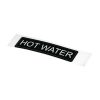 Adhesive Airpot Label - Hot Water (K705)