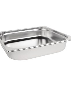 Vogue Stainless Steel 2/3 Gastronorm Pan 65mm (K811)