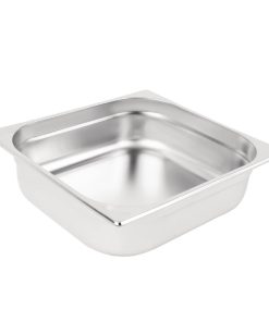 Vogue Stainless Steel 2/3 Gastronorm Pan 100mm (K812)