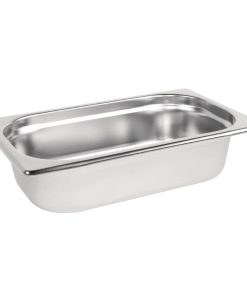 Vogue Stainless Steel 1/4 Gastronorm Pan 65mm (K818)