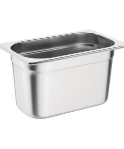 Vogue Stainless Steel 1/4 Gastronorm Pan 150mm (K820)