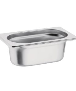 Vogue Stainless Steel 1/9 Gastronorm Pan 65mm (K824)
