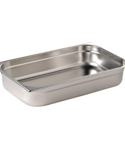 Vogue Stainless Steel 1/1 Gastronorm Pan 65mm (K903)