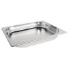 Vogue Stainless Steel 1/2 Gastronorm Pan 40mm (K925)