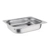 Vogue Stainless Steel 1/2 Gastronorm Pan 65mm (K927)