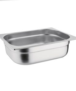 Vogue Stainless Steel 1/2 Gastronorm Pan 100mm (K928)