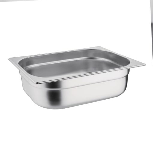 Vogue Stainless Steel 1/2 Gastronorm Pan 100mm (K928)