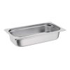 Vogue Stainless Steel 1/3 Gastronorm Pan 65mm (K929)