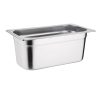 Vogue Stainless Steel 1/3 Gastronorm Pan 100mm (K933)