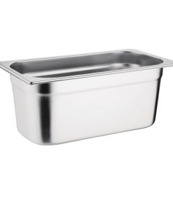 Vogue Stainless Steel 1/3 Gastronorm Pan 100mm (K933)
