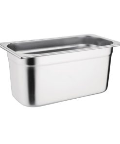Vogue Stainless Steel 1/3 Gastronorm Pan 150mm (K934)