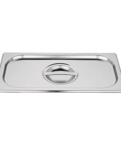 Vogue Stainless Steel 1/3 Gastronorm Lid (K969)