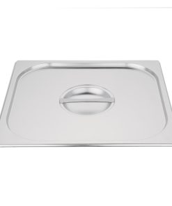 Vogue Stainless Steel 2/3 Gastronorm Lid (K970)