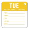 Vogue Removable Day of the Week Label Tuesday (Pack of 500) (L067)