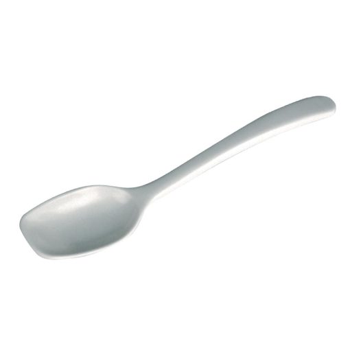 White Serving Spoon (L292)