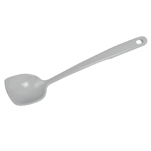 Long White Serving Spoon (L294)