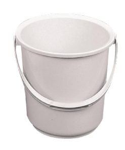 Jantex Plastic Bucket White 8Ltr (L573)