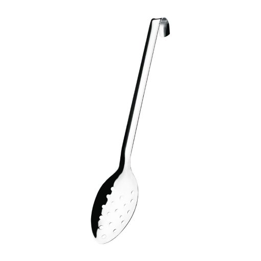 Vogue Perforated Spoon with Hook 14" (L671)