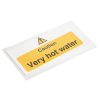 Vogue Caution Very Hot Water Sign (L849)