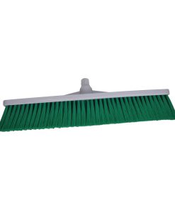 SYR Hygiene Broom Head Soft Bristle Green (L870)