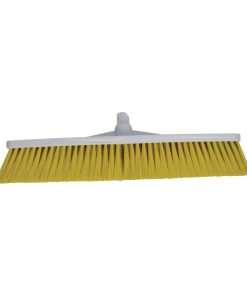 SYR Hygiene Broom Head Stiff Bristle Yellow (L875)
