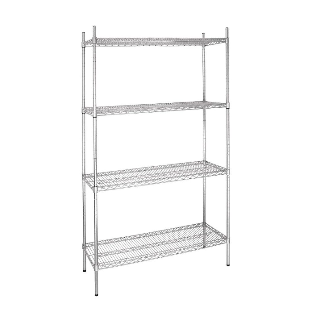Vogue 4 Tier Wire Shelving Kit 915x460mm (L927) CaterSpeed