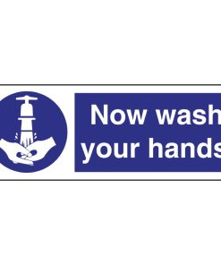 Vogue Now Wash Your Hands Symbol Sign (L957)