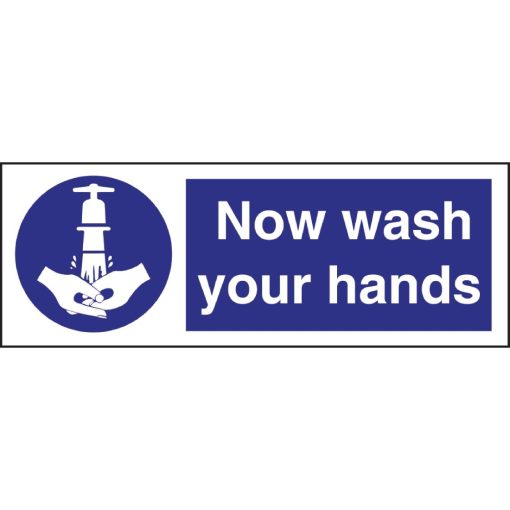 Vogue Now Wash Your Hands Symbol Sign (L957)