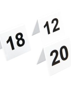 Plastic Table Numbers 11-20 (L982)