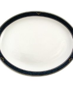 Churchill Venice Oval Platters 254mm (Pack of 12) (M400)