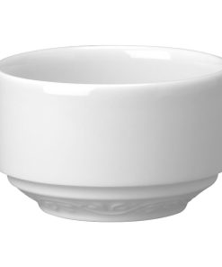 Churchill Chateau Blanc Consomme Bowls 284ml (Pack of 12) (M572)