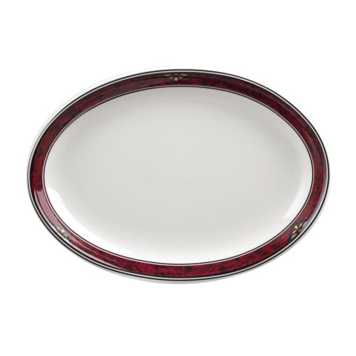 Churchill Milan Oval Platters 202mm (Pack of 12) (M767)