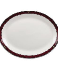 Churchill Milan Oval Platters 254mm (Pack of 12) (M768)